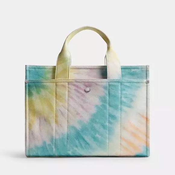 Coach Cargo tote bag with rainbow tie-dye - Picture 5 of 11